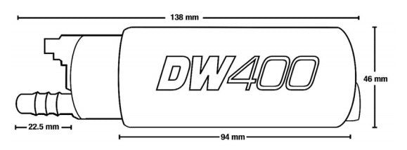 DEATSCHWERKS 9-401-1001 FUEL PUMP DW400