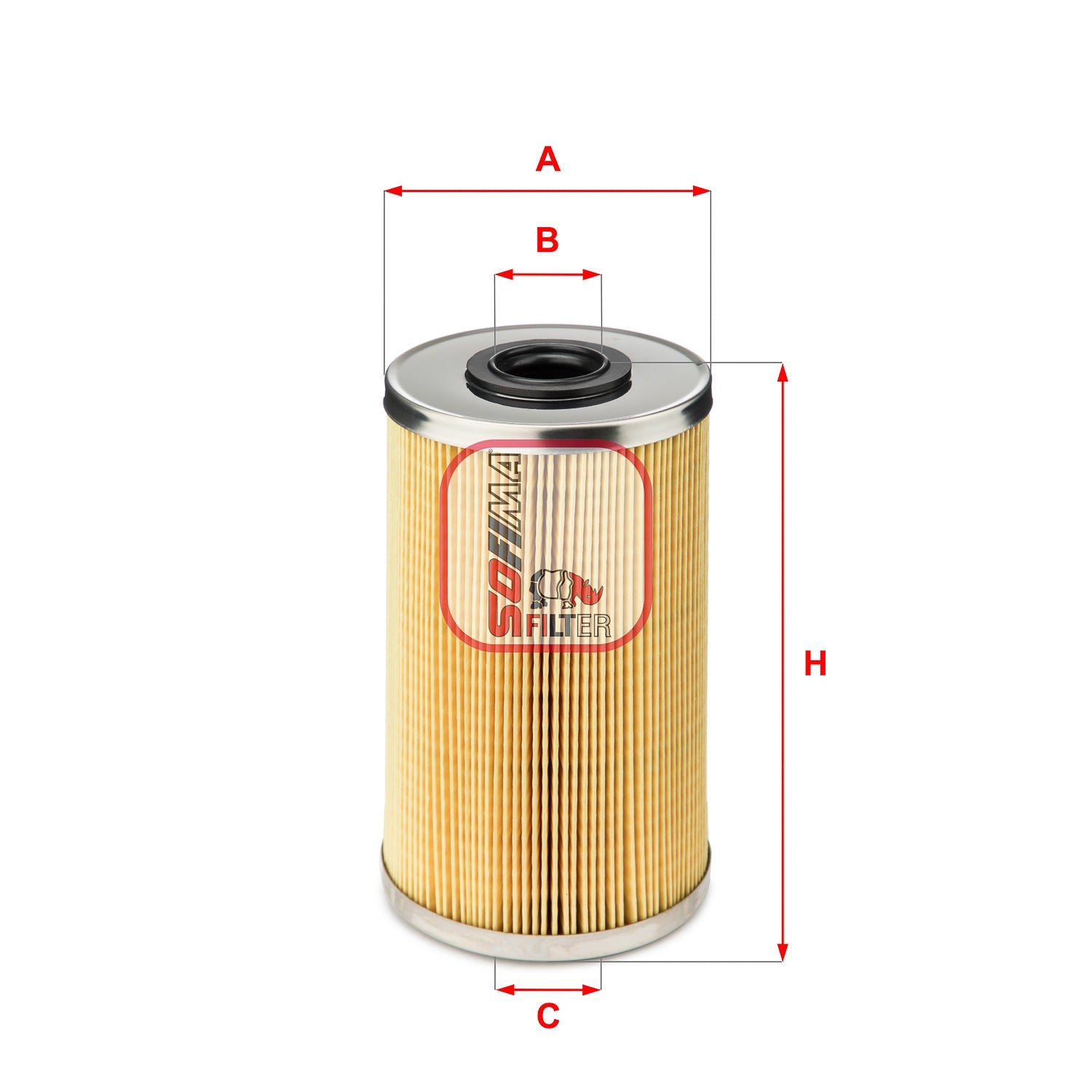 SOFIMA S0491N Fuel Filter