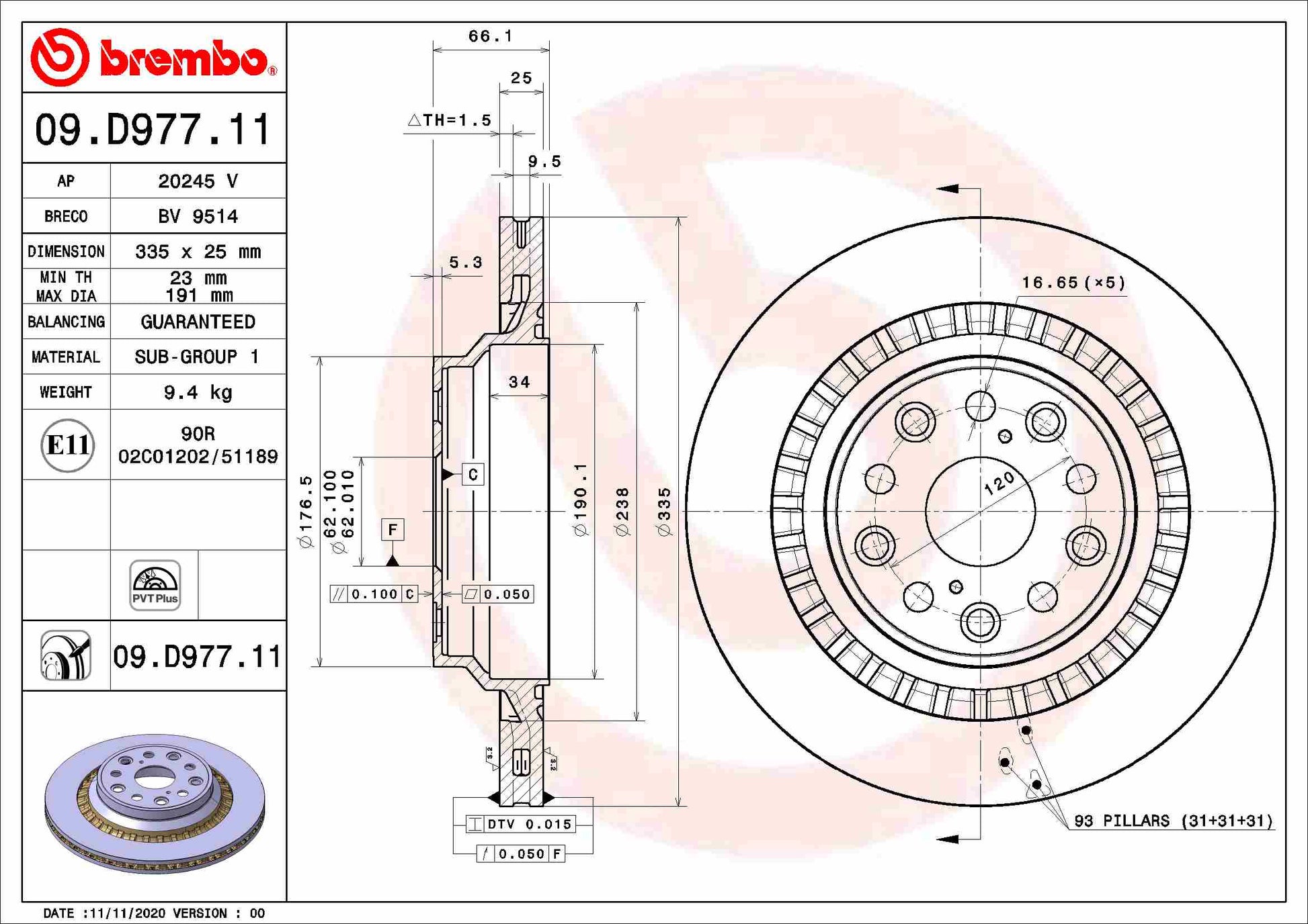 4 RIDE AB18-3225 Disc Brake Caliper Repair Kit