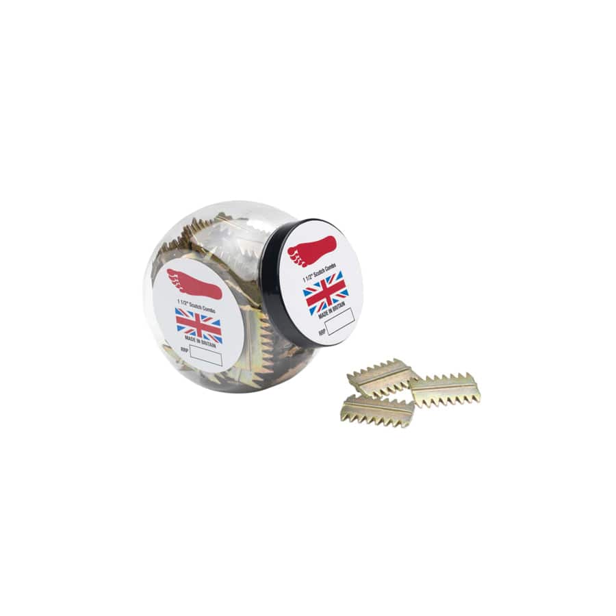 Footprint FOO5782B1 Scutch Combs 25mm (1in) (Jar of 100)