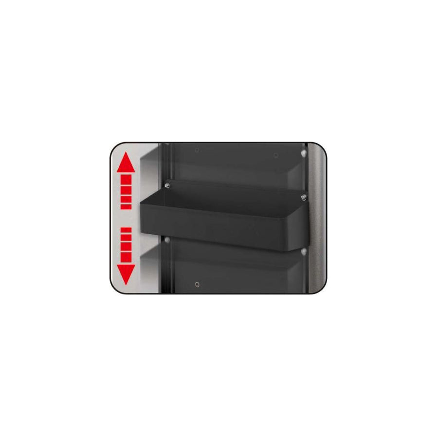 Force 103106 Trailer Box, Tool Trolley