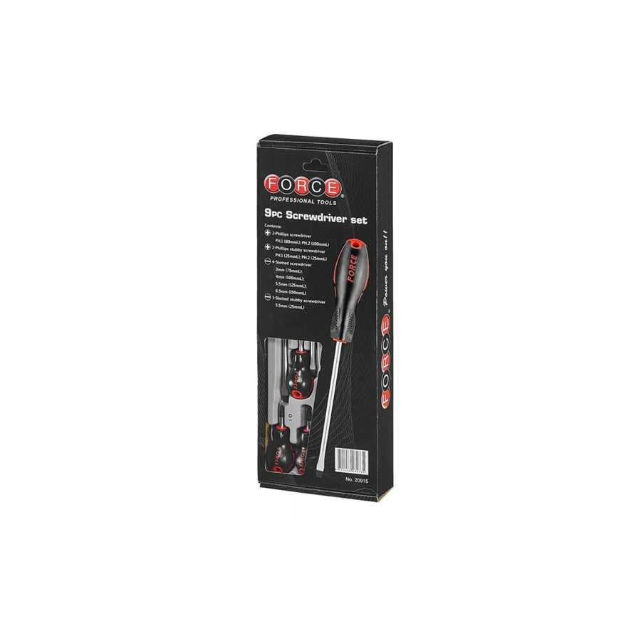 Force 20915 Screwdriver Set