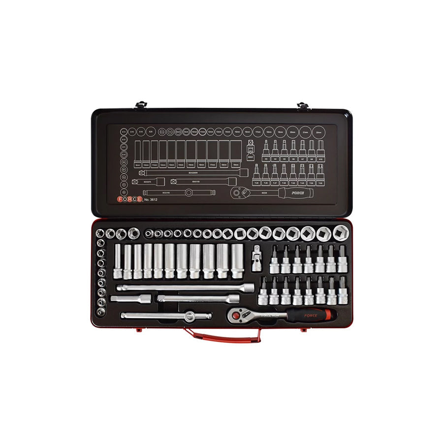 Force 3612 Socket Set