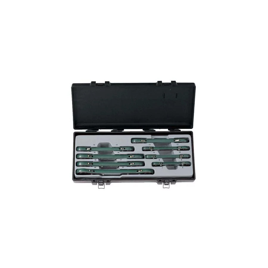 Force 50810 Ratchet Double Ring Spanner Set