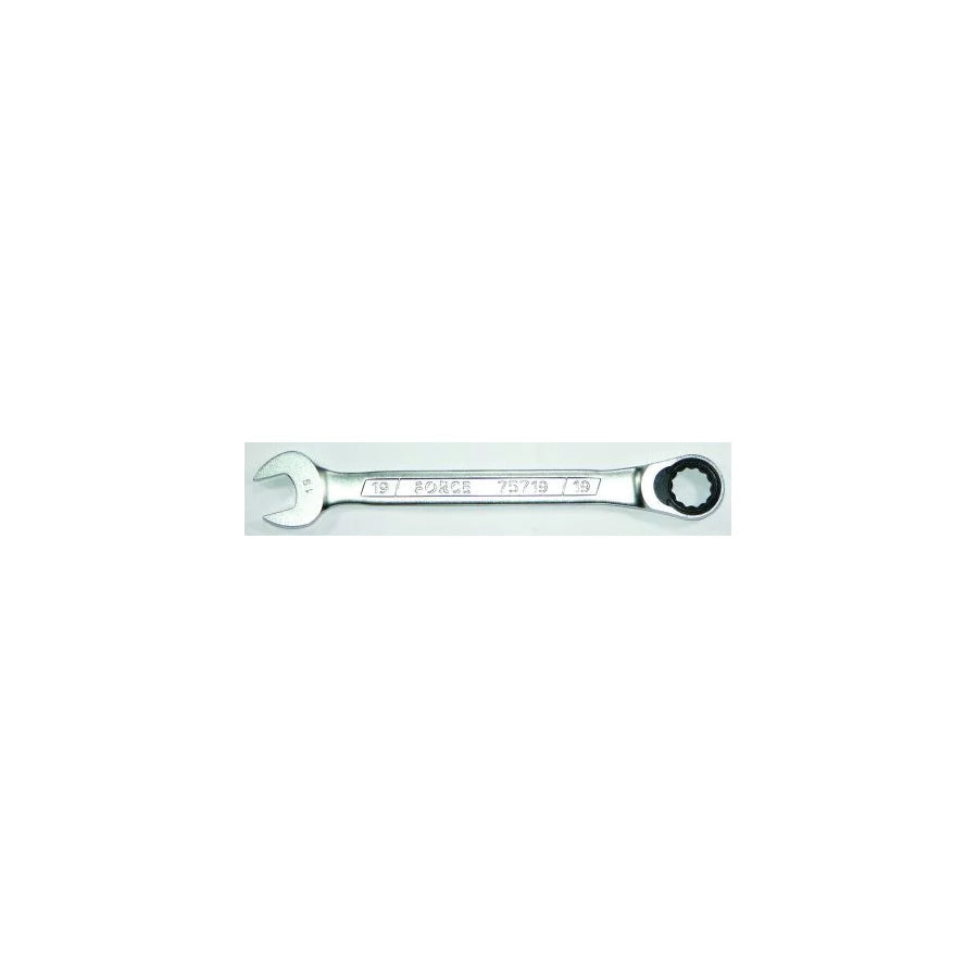 Force 75715 Ratchet Ring Open-Ended Spanner