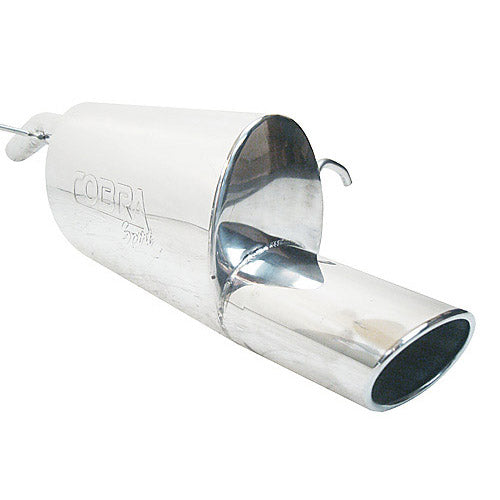 Cobra Exhaust Ford Fiesta (Mk6) Zetec Exhaust Rear Box