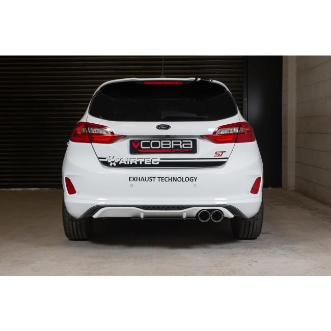 Cobra Exhaust Ford Fiesta (Mk8) (2018-22) ST Turbo Back (Valved) Performance Exhaust