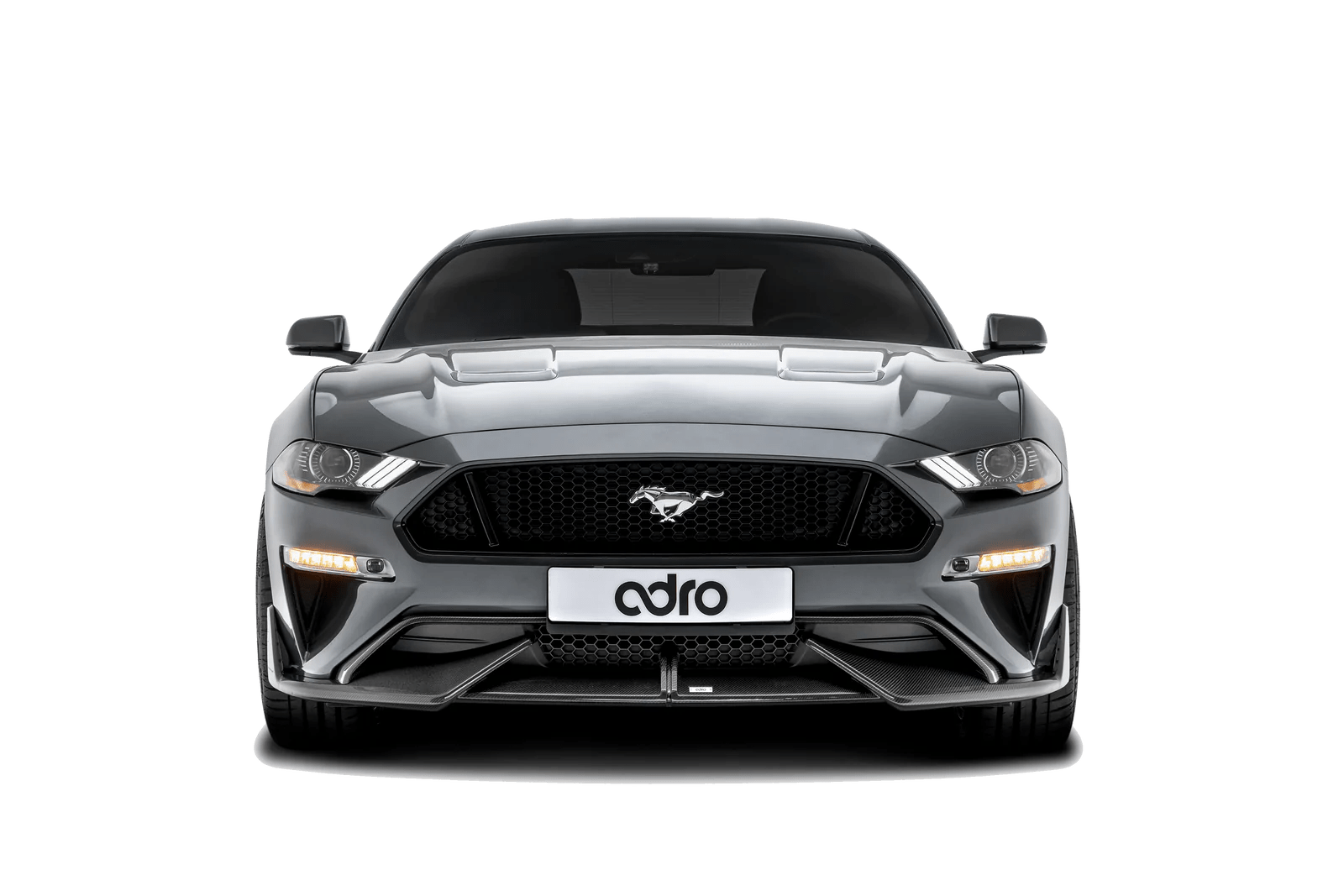 Adro A16A10-1401 Ford Mustang Carbon Fibre Side Skirts (2018+)