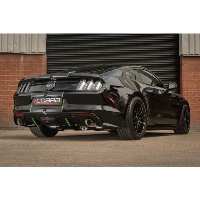 Cobra Exhaust Ford Mustang 5.0 V8 GT Convertible (2015-18) 2.5" Venom Box Delete Axle Back Performance Exhaust
