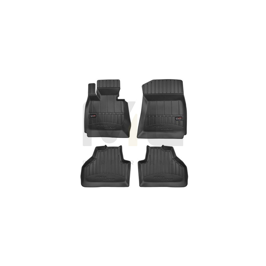 FROGUM 3D408425 Floor mat set for BMW X4 (F26) Elastomer, Front and Rear, Quantity: 4, Black