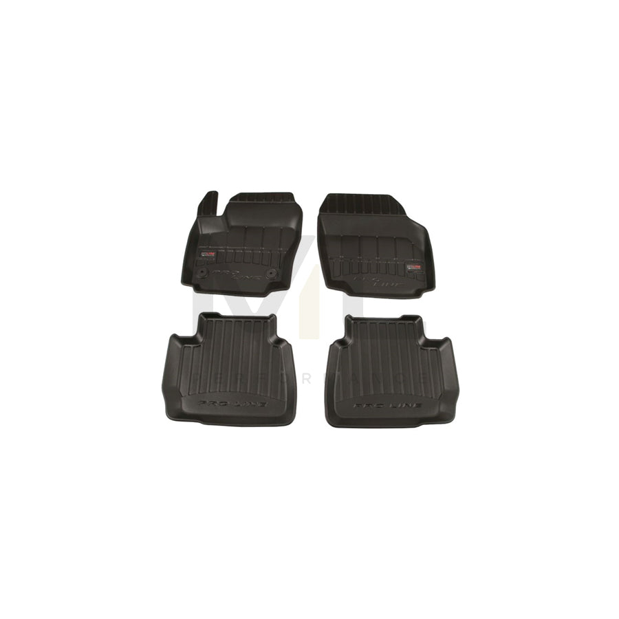 FROGUM 3D408449 Floor mat set for FORD MONDEO Elastomer, Front and Rear, Quantity: 4, Black