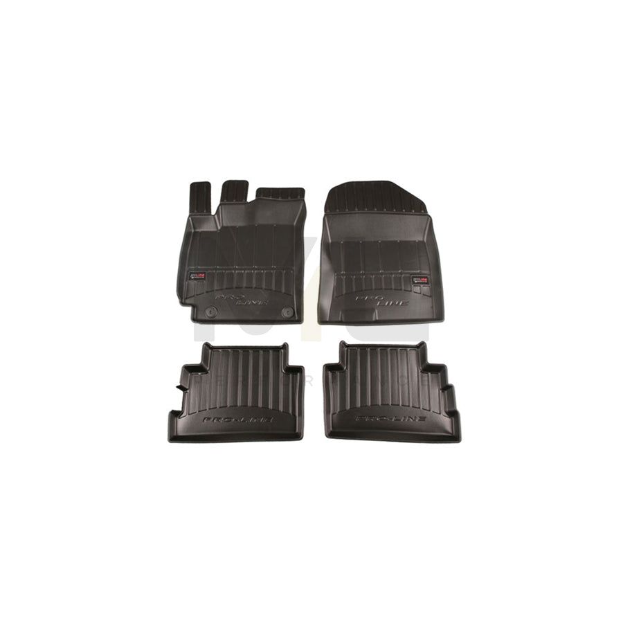 FROGUM 3D408456 Floor mat set for HYUNDAI Kona (OS) SUV Elastomer, Front and Rear, Quantity: 4, Black