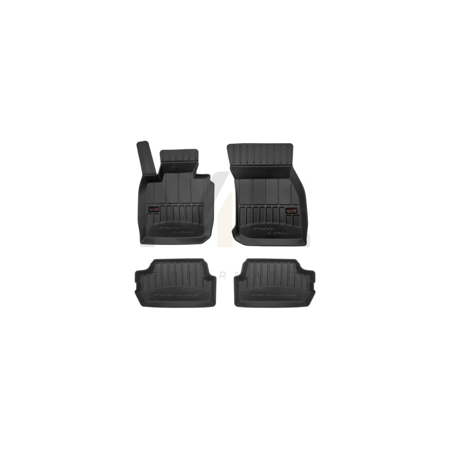 FROGUM 3D408661 Floor mat set for MINI Hatchback (F56) Elastomer, Front and Rear, Quantity: 4, Black