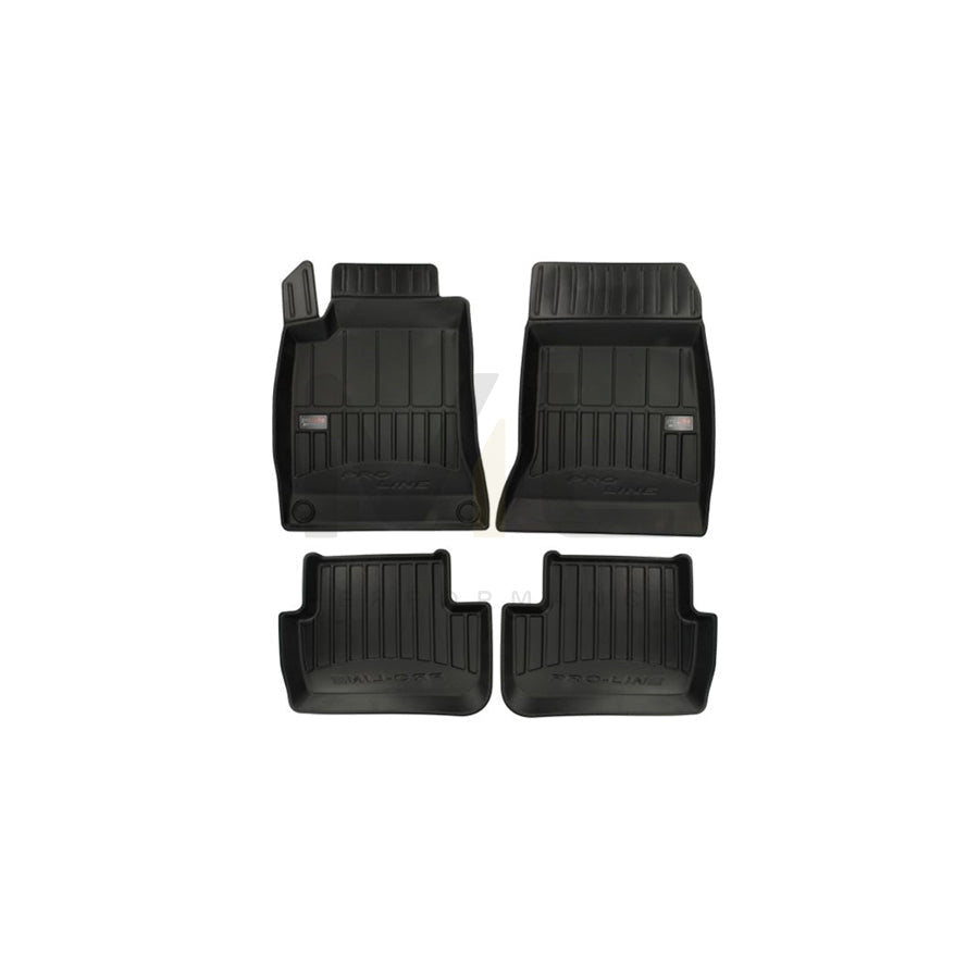 FROGUM 3D408999 Floor mat set suitable for MERCEDES-BENZ CLA Elastomer, Front and Rear, Quantity: 4, Black