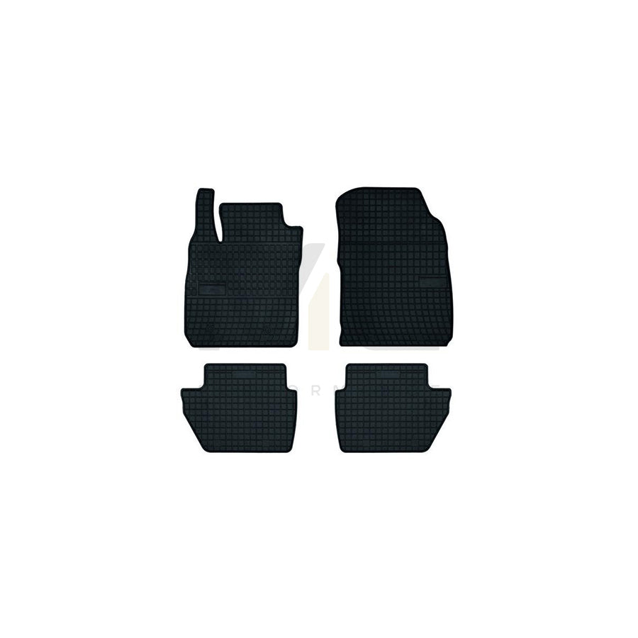 FROGUM 401945 Floor mat set for FORD Ecosport Mk2 Elastomer, Front and Rear, Quantity: 4, Black