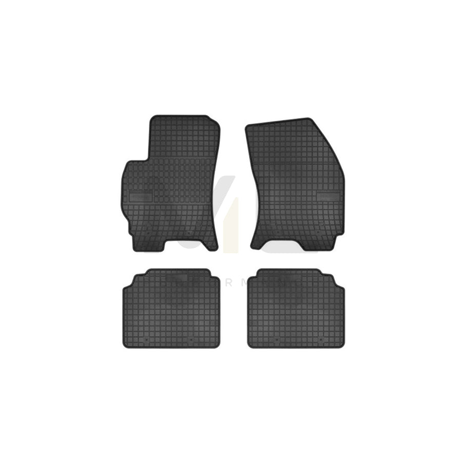 FROGUM Tailored 0314 Floor mat set for FORD MONDEO Elastomer, Front and Rear, Quantity: 4, Black, (LHD)