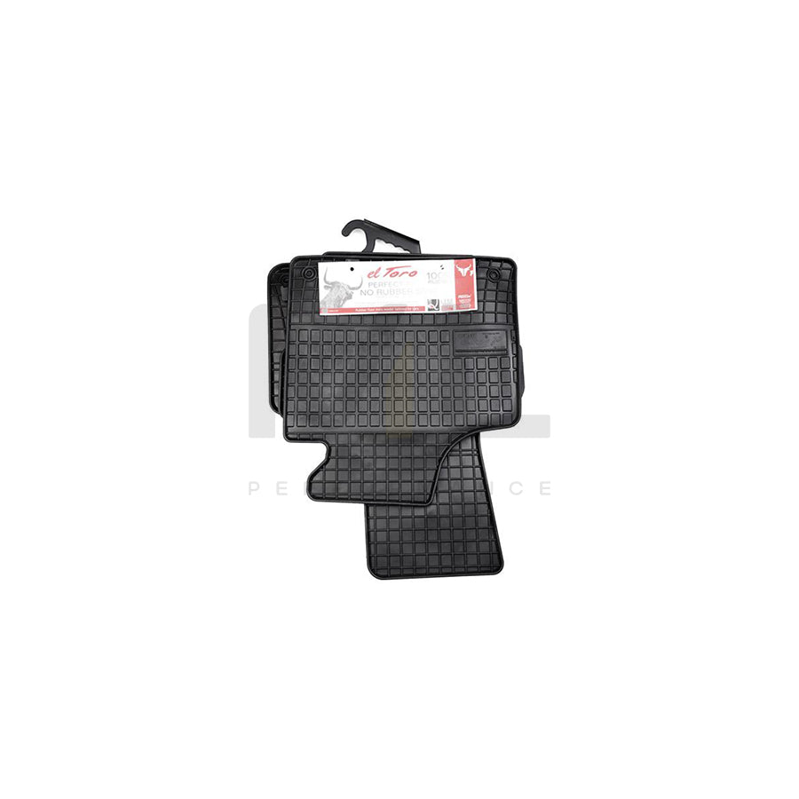 FROGUM Tailored 0720 Floor mat set for AUDI A3 Elastomer, Front and Rear, Quantity: 4, Black, (LHD)
