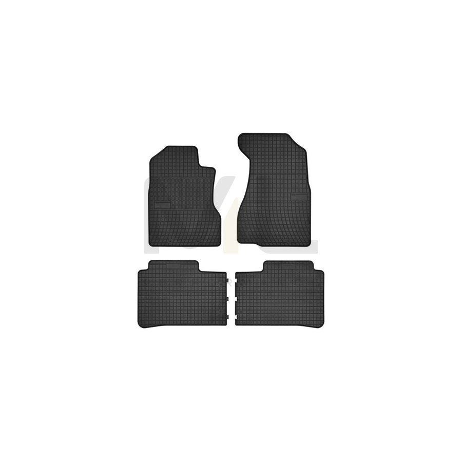 FROGUM Tailored 0839 Floor mat set for HONDA CR-V II (RD) Elastomer, Front and Rear, Quantity: 4, Black, (LHD)