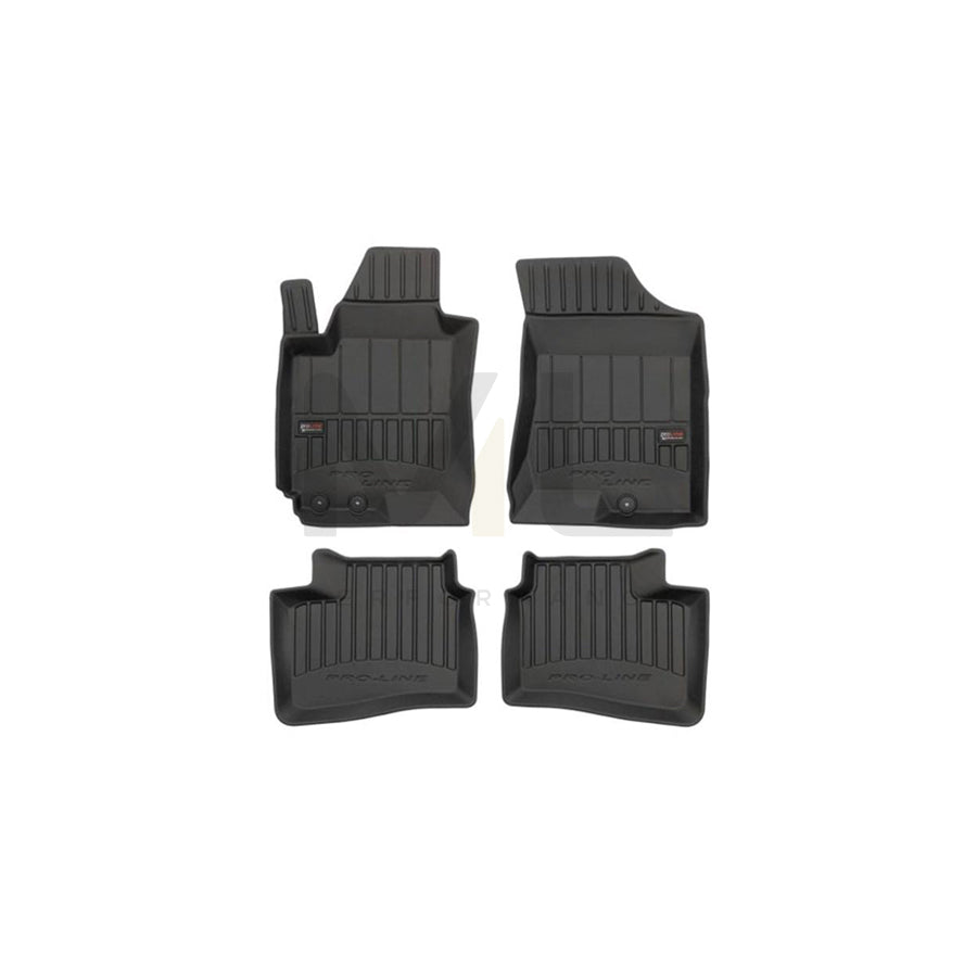 FROGUM Tailored 3D408296 Floor mat set for HYUNDAI i30 I Hatchback (FD) Elastomer, Front and Rear, Quantity: 4, Black, (LHD)