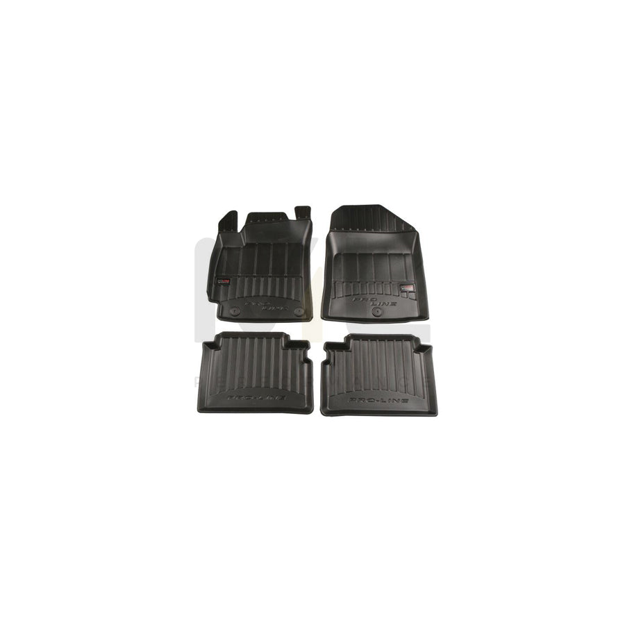 FROGUM Tailored 3D408388 Floor mat set for HYUNDAI Elantra V Saloon (MD) Elastomer, Front and Rear, Quantity: 4, Black, (LHD)