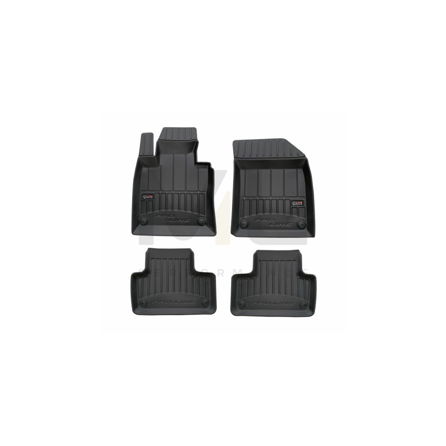FROGUM Tailored 3D408517 Floor mat set for VOLVO XC60 I (156) Elastomer, Front and Rear, Quantity: 4, Black, (LHD)
