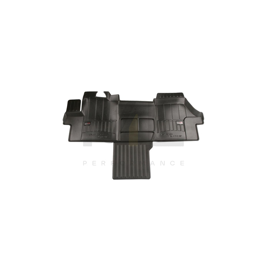 FROGUM Tailored 3D408579 Floor mat set Elastomer, Front, Quantity: 1, Black, (LHD)