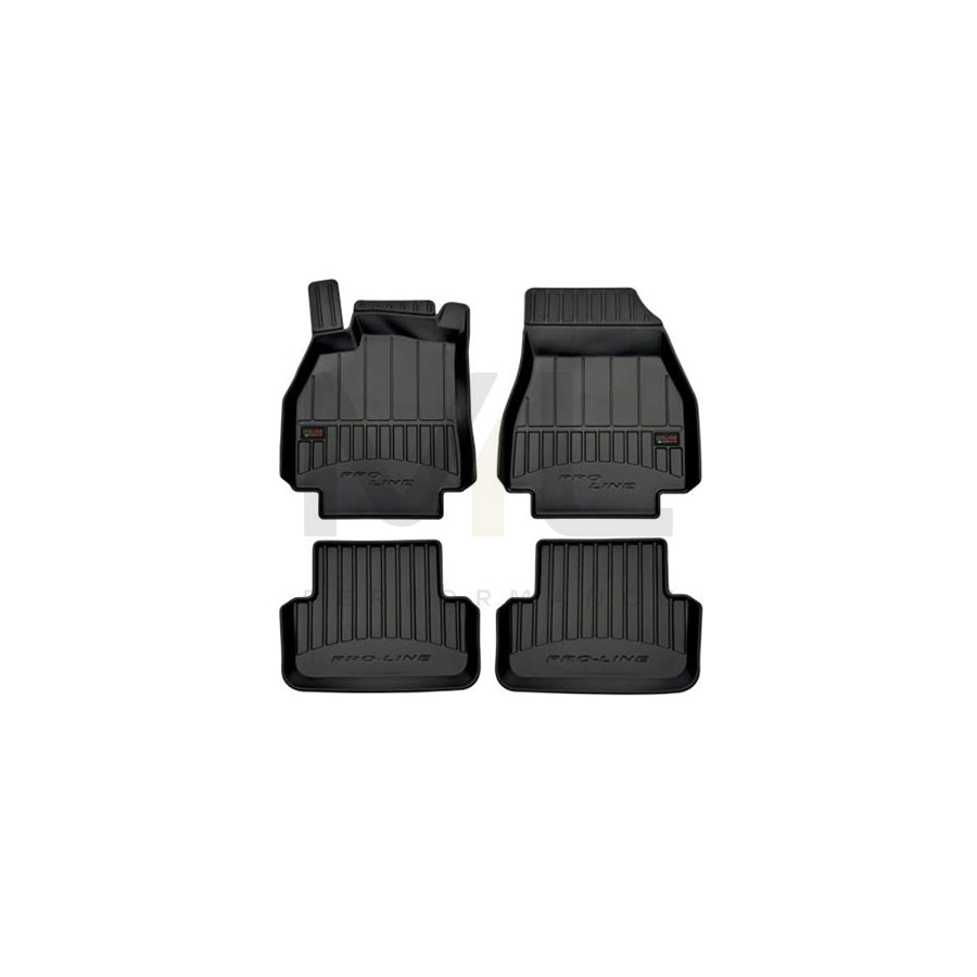 FROGUM Tailored 3D408739 Floor mat set for RENAULT MEGANE Elastomer, Front and Rear, Quantity: 4, Black, (LHD)