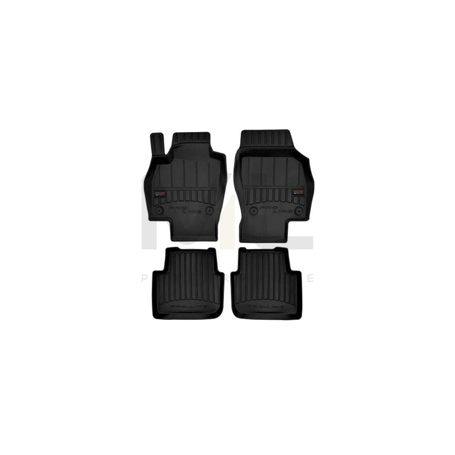 FROGUM Tailored 3D408906 Floor mat set for SKODA Scala Hatchback Elastomer, Front and Rear, Quantity: 4, Black, (LHD)