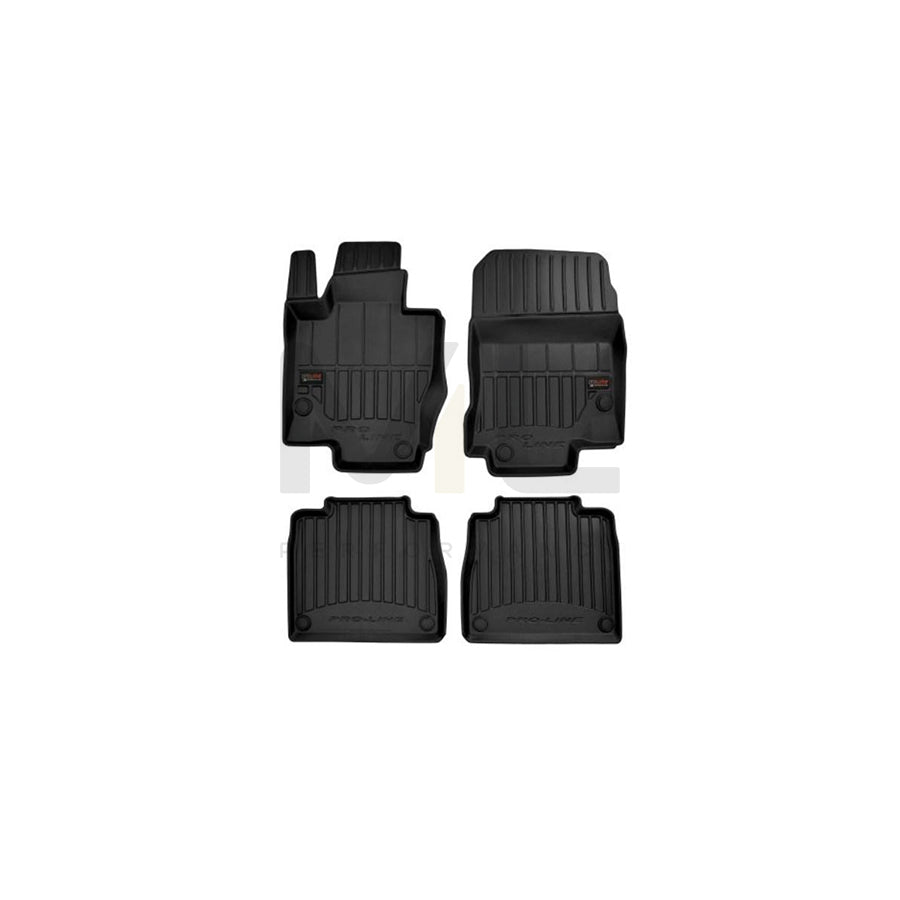 FROGUM Tailored 3D409088 Floor mat set suitable for MERCEDES-BENZ GLS (X167) Elastomer, Front and Rear, Quantity: 4, Black, (LHD)