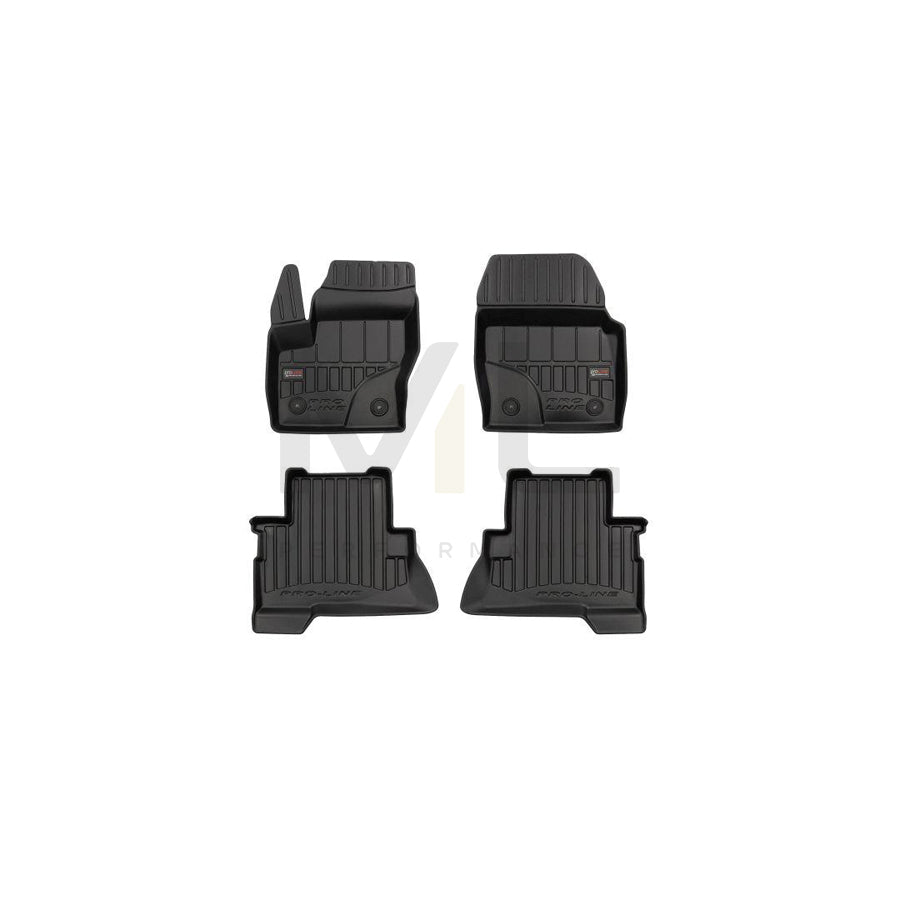 FROGUM Tailored 3D409675 Floor mat set for FORD Puma Off-Road Elastomer, Front and Rear, Quantity: 4, Black, (LHD)