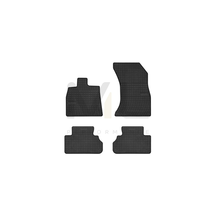 FROGUM Tailored 401754 Floor mat set for AUDI Q5 (FYB) Elastomer, Front and Rear, Quantity: 4, Black, (LHD)