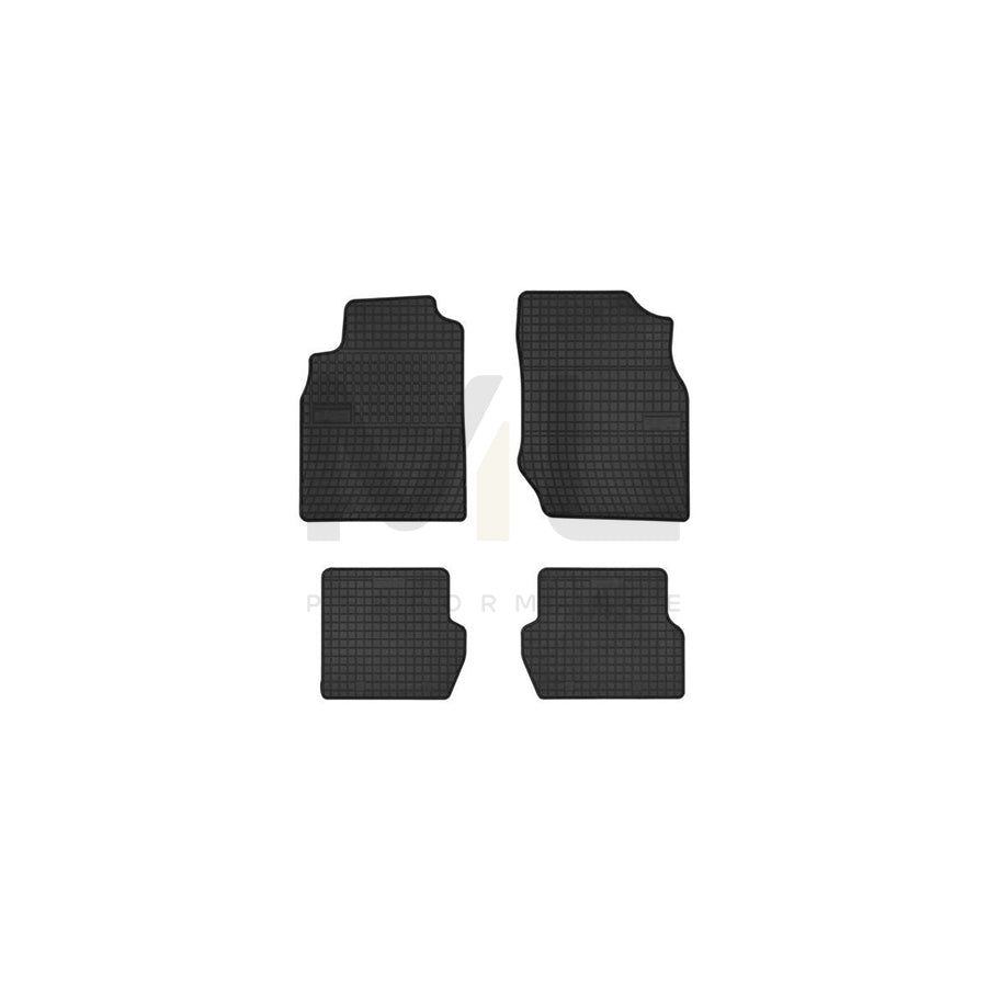 FROGUM Tailored 401839 Floor mat set for KIA Stinger Hatchback (CK) Elastomer, Front and Rear, Quantity: 4, Black, (LHD)
