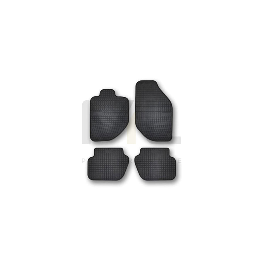 FROGUM Tailored 402058 Floor mat set for VOLVO V70 I (LV, 875, 876) Elastomer, Front and Rear, Quantity: 4, Black, (LHD)