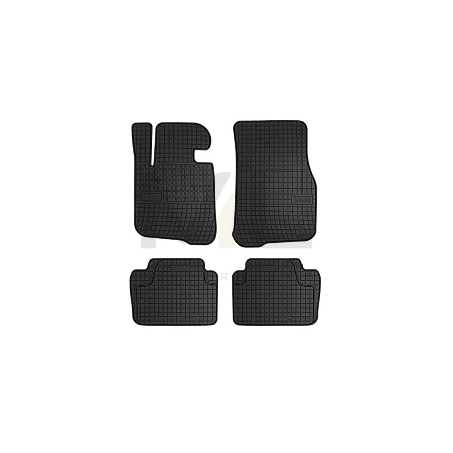 FROGUM Tailored 402133 Floor mat set for BMW 4 Series Elastomer, Front and Rear, Quantity: 4, Black, (LHD)