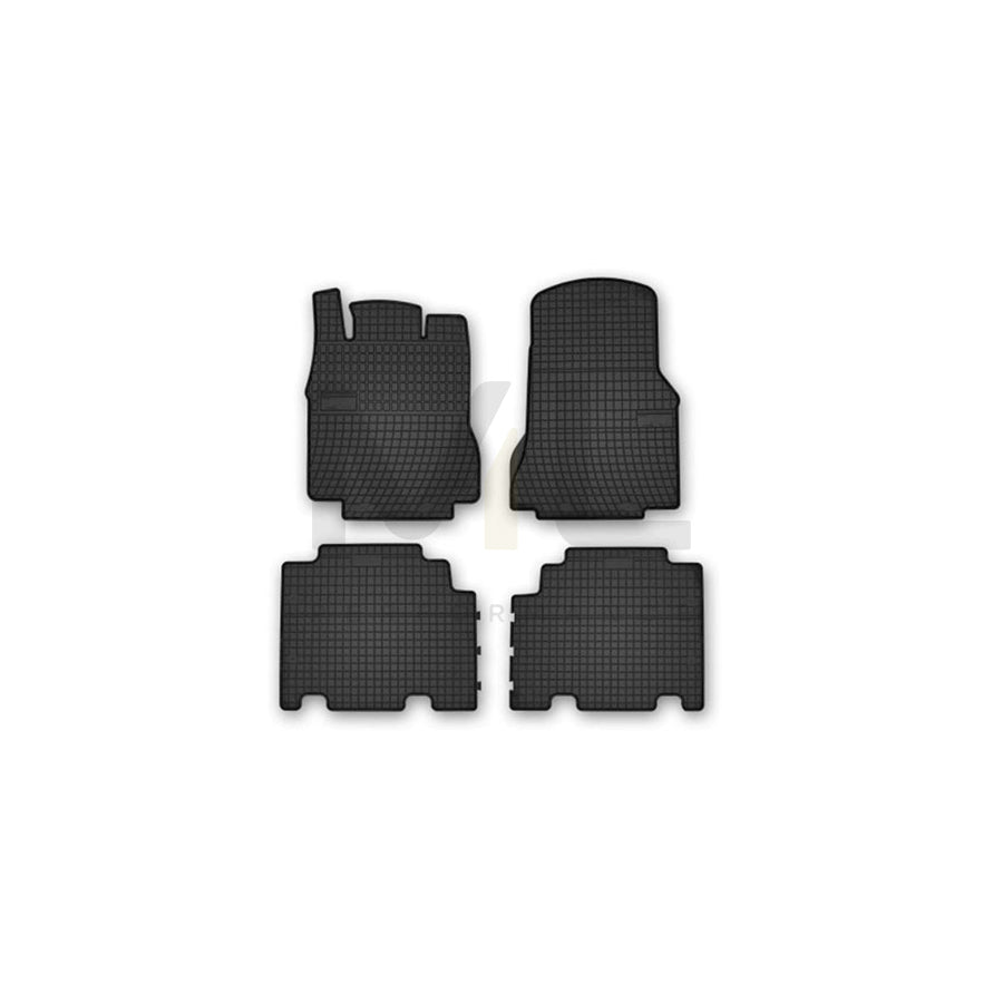 FROGUM Tailored 402430 Floor mat set suitable for MERCEDES-BENZ A-Class (W168) Elastomer, Front and Rear, Quantity: 4, Black, (LHD)