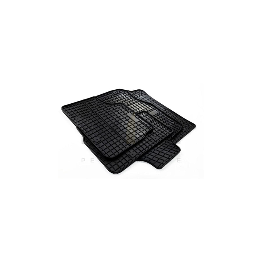 FROGUM Tailored 402560 Floor mat set Elastomer, Front and Rear, Quantity: 4, Black, (LHD)
