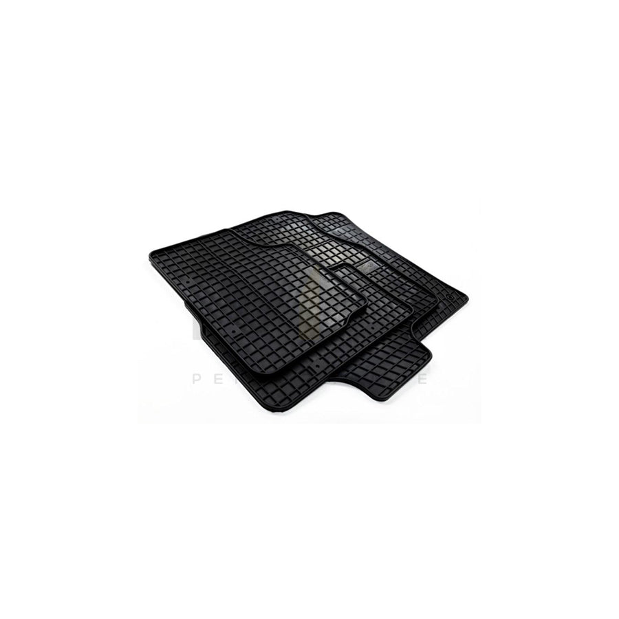 FROGUM Tailored 410039 Floor mat set for CITROEN DS4 Hatchback Elastomer, Front and Rear, Quantity: 4, Black, (LHD)