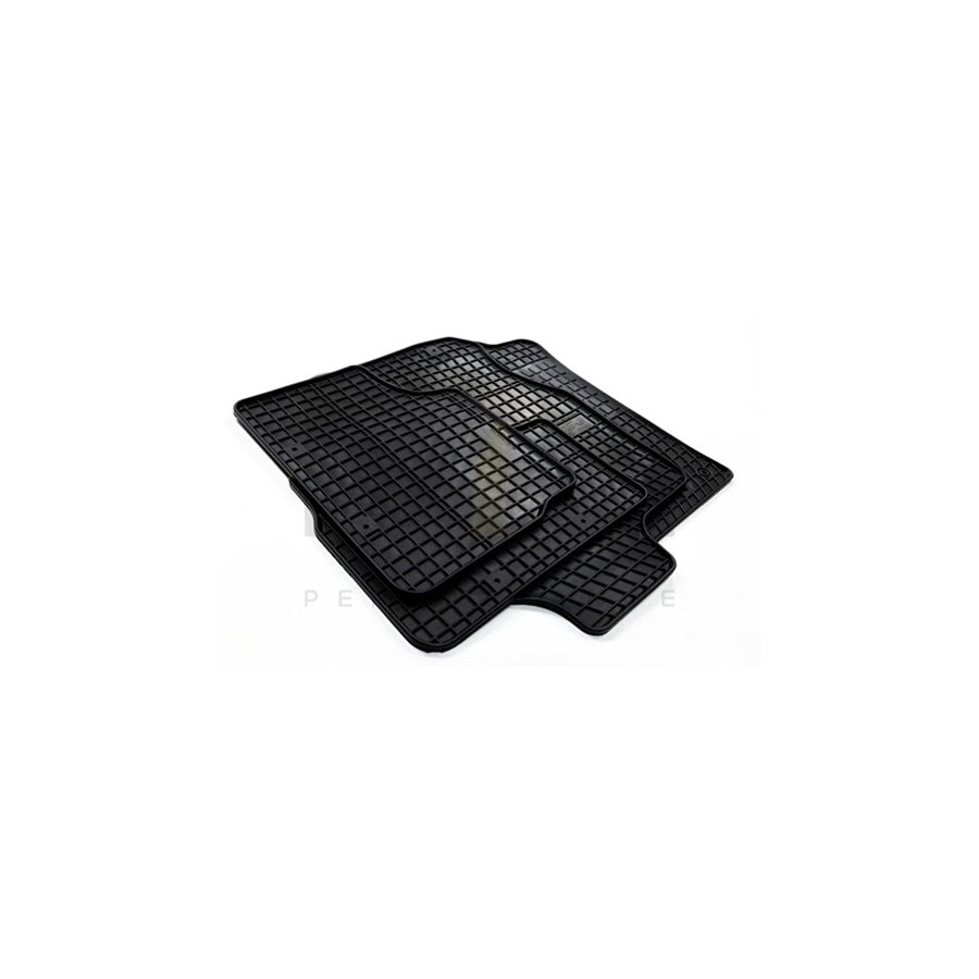 FROGUM Tailored 410046 Floor mat set for VW Arteon (3H7) Elastomer, Front and Rear, Quantity: 4, Black, (LHD)
