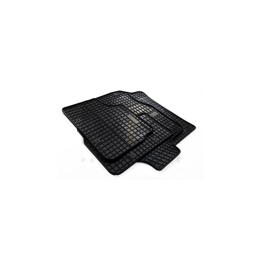 FROGUM Tailored 410329 Floor mat set for AUDI A6 Elastomer, Front and Rear, Quantity: 4, Black, (LHD)
