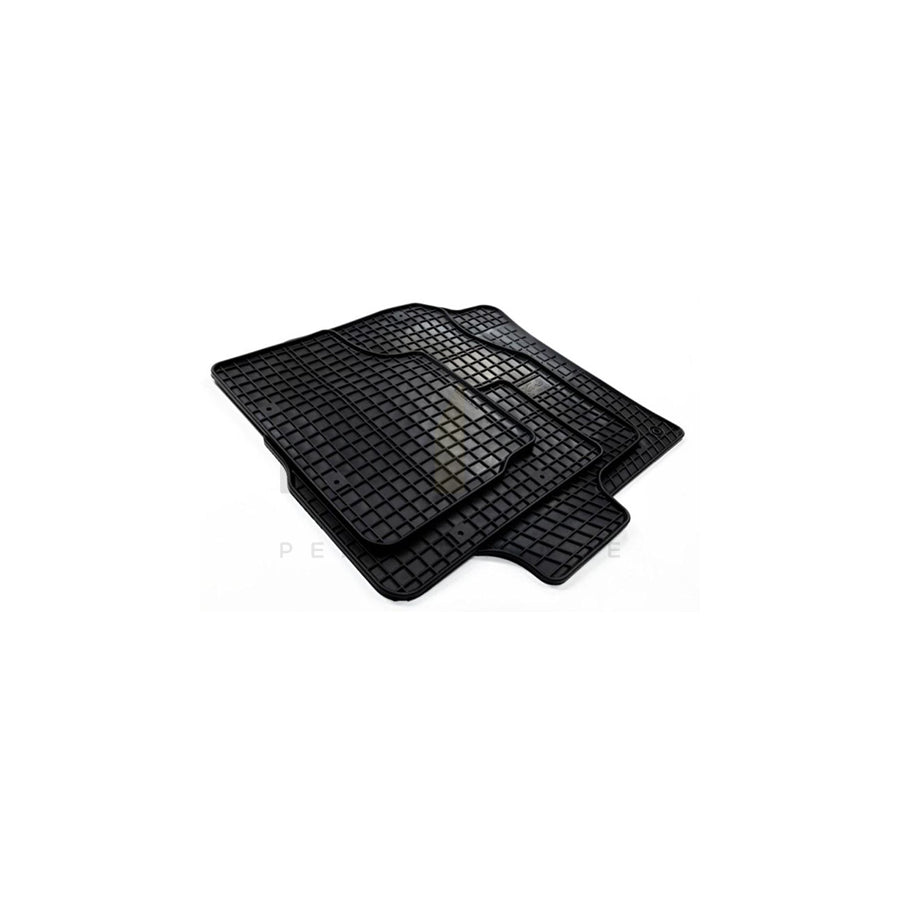 FROGUM Tailored 410411 Floor mat set for JAGUAR XJ Saloon (X350, X358) Elastomer, Front and Rear, Quantity: 4, Black, (LHD)