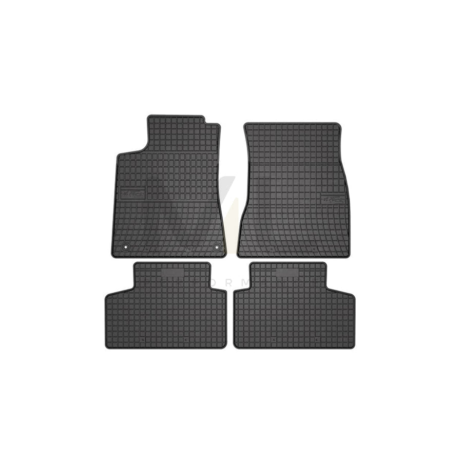 FROGUM Tailored 410794 Floor mat set suitable for MERCEDES-BENZ GLB (X247) Elastomer, Front and Rear, Quantity: 4, Black, (LHD)