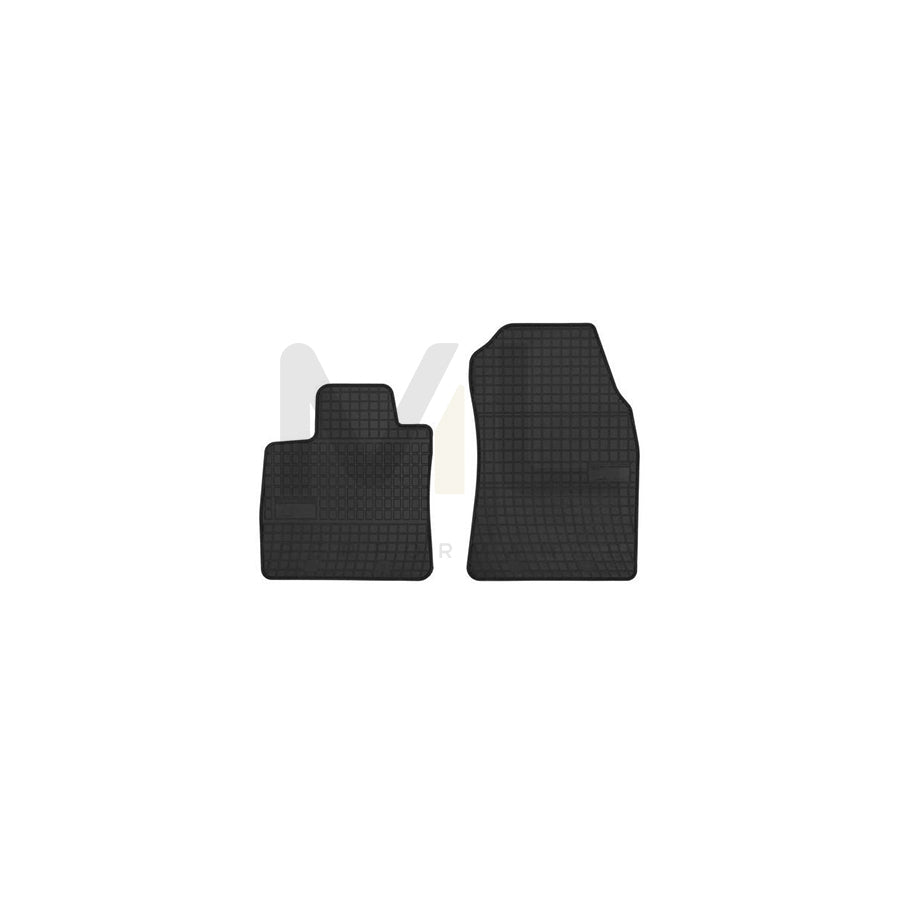 FROGUM Tailored 542605 Floor mat set for FORD Transit Courier Van Elastomer, Front, Quantity: 2, Black, (LHD)