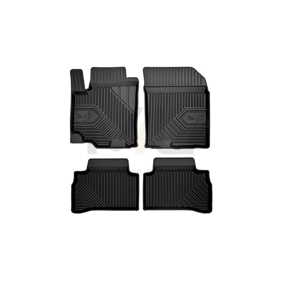 FROGUM Tailored 77407121 Floor mat set for SUZUKI Vitara IV Off-Road (LY) Elastomer, Front and Rear, Quantity: 4, Black, (LHD)