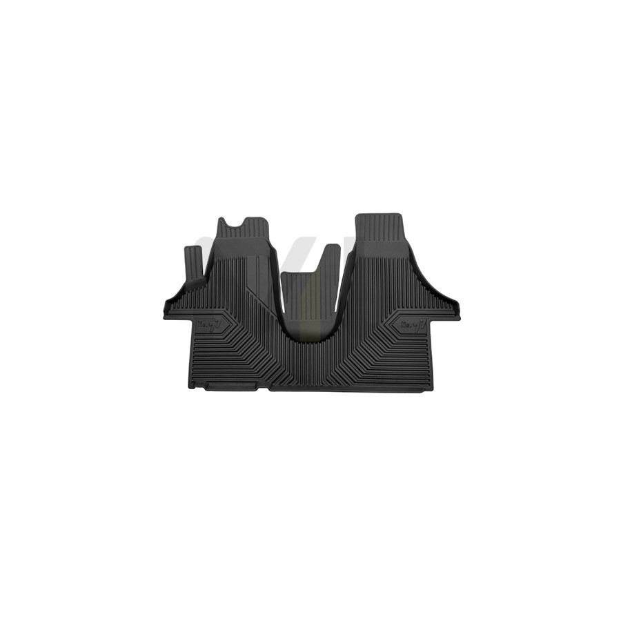 FROGUM Tailored, No.77 77409293 Floor mat set for VW TRANSPORTER Elastomer, Front, Quantity: 1, Black, (LHD)
