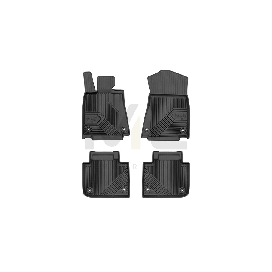 FROGUM Tailored, No.77 77426863 Floor mat set for LEXUS GS IV (L10) Elastomer, Front and Rear, Quantity: 4, Black, (LHD)