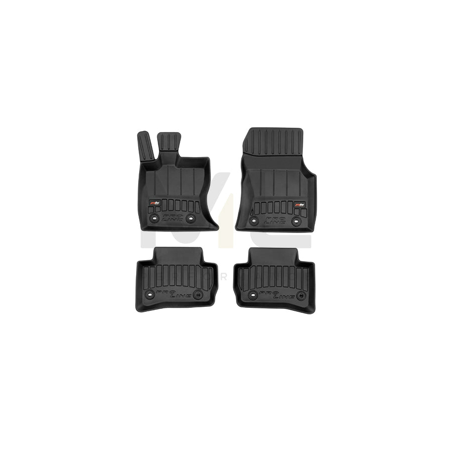 FROGUM Tailored, ProLine 3D425378 Floor mat set for JAGUAR F-Pace (X761) Elastomer, Front and Rear, Quantity: 4, Black, (LHD)