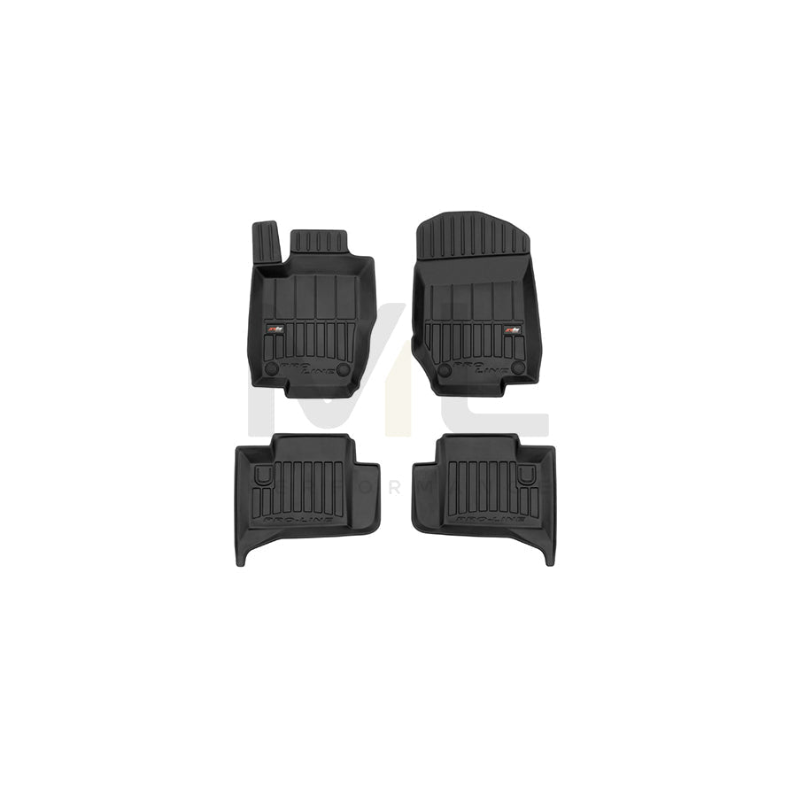 FROGUM Tailored, ProLine 3D425798 Floor mat set suitable for MERCEDES-BENZ ML-Class (W164) Elastomer, Front and Rear, Quantity: 4, Black, (LHD)