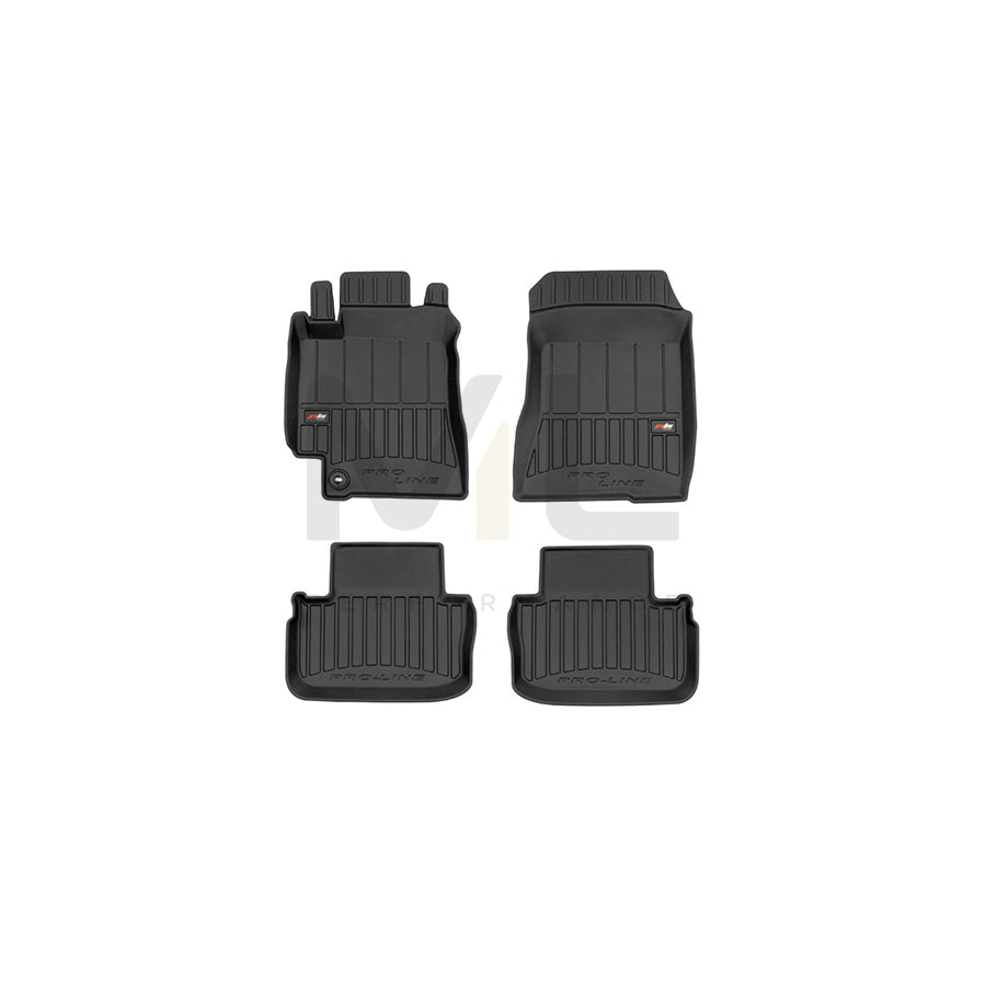 FROGUM Tailored, ProLine 3D426801 Floor mat set for LEXUS IS I Saloon (XE10) Elastomer, Front and Rear, Quantity: 4, Black, (LHD)