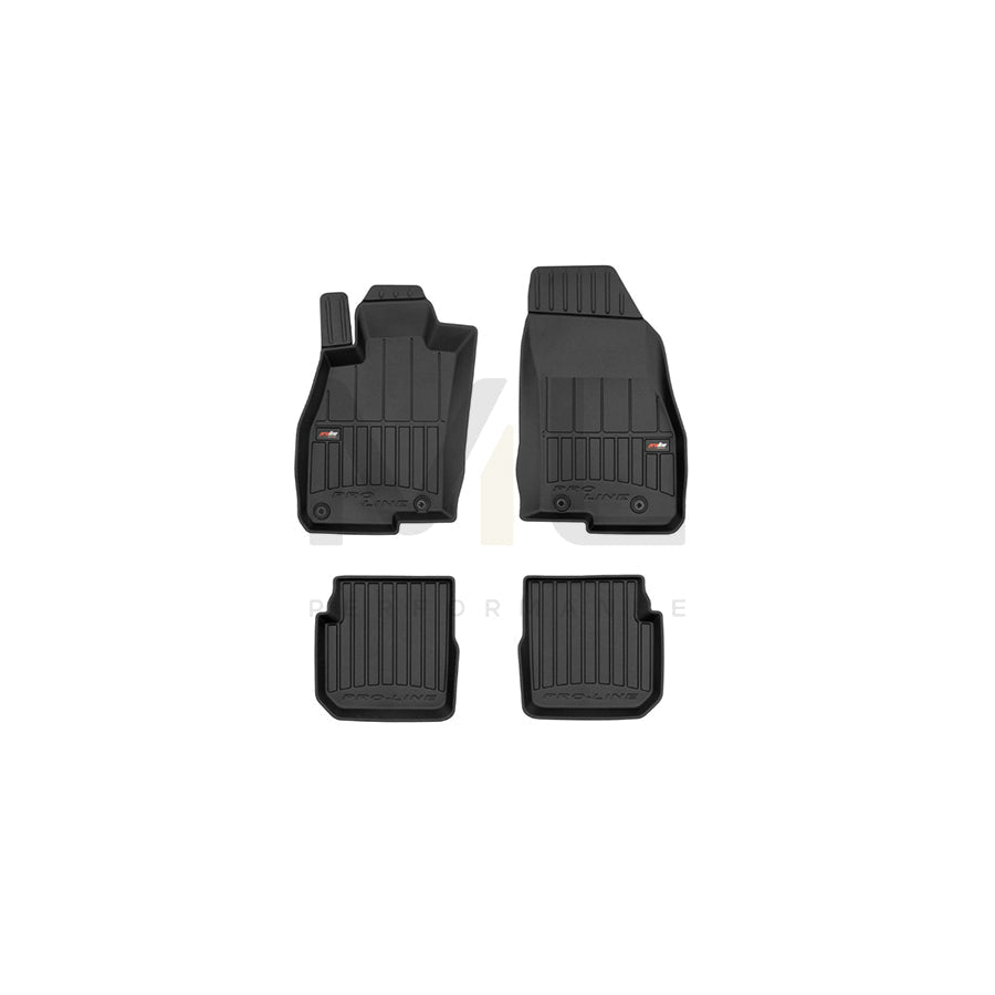 FROGUM Tailored, ProLine 3D426849 Floor mat set for ALFA ROMEO MiTo (955) Elastomer, Front and Rear, Quantity: 4, Black, (LHD)
