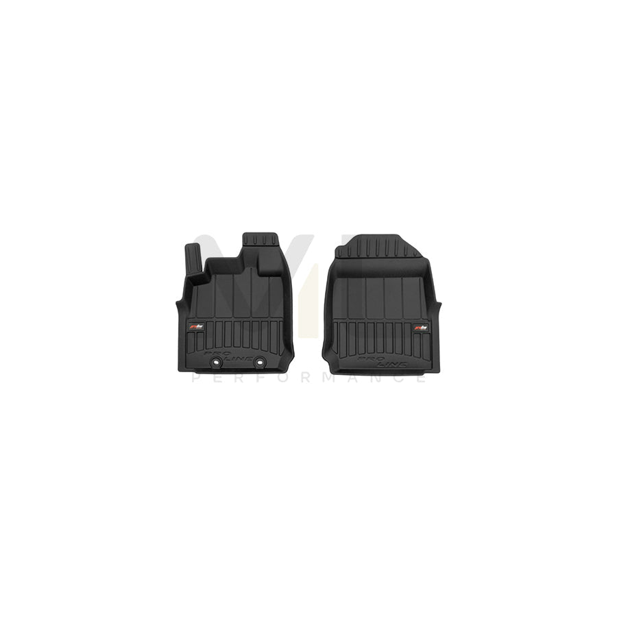 FROGUM Tailored, ProLine 3D426948 Floor mat set for ISUZU D-Max III Platform / Chassis (TFR, TFS) Elastomer, Front, Quantity: 2, Black, (LHD)